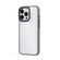 iPhone 13 Pro Max Ming Shield Hybrid Frosted Transparent PC + TPU Scratchproof Shockproof Case  - Grey