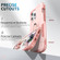iPhone 13 Pro Max 3 in 1 PC + TPU Phone Case with Ring Holder  - Pink