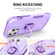 iPhone 13 Pro Max 3 in 1 PC + TPU Phone Case with Ring Holder  - Purple