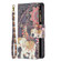 iPhone 13 Pro Max Colored Drawing Pattern Zipper Horizontal Flip Leather Case with Holder & Card Slots & Wallet  - Flower Elephants