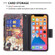 iPhone 13 Pro Max Colored Drawing Pattern Zipper Horizontal Flip Leather Case with Holder & Card Slots & Wallet  - Flower Elephants