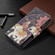 iPhone 13 Pro Max Colored Drawing Pattern Zipper Horizontal Flip Leather Case with Holder & Card Slots & Wallet  - Flower Elephants