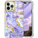 iPhone 13 Pro Max 360 Full Body Painted Phone Case  - Marble L14