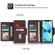 iPhone 13 Pro Max POLA 9 Card-slot Oil Side Leather Phone Case  - Brown