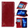 iPhone 13 Pro Max Copper Buckle Nappa Texture Horizontal Flip Leather Case with Holder & Card Slots & Wallet  - Wine Red