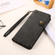 iPhone 13 Pro Max KHAZNEH Dual-Splicing Cowhide Texture Horizontal Flip Leather Case with Holder & Card Slots & Wallet & Lanyard  - Black