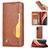 iPhone 13 Pro Max Knead Skin Texture Horizontal Flip Leather Case with Photo Frame & Holder & Card Slots & Wallet  - Brown