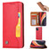iPhone 13 Pro Max Knead Skin Texture Horizontal Flip Leather Case with Photo Frame & Holder & Card Slots & Wallet  - Red