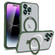 iPhone 13 Pro Max Metal Eyes Series MagSafe Magnetic Holder Phone Case - Green