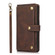 iPhone 13 Pro Max PU + TPU Horizontal Flip Leather Case with Holder & Card Slot & Wallet & Lanyard  - Brown