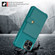 iPhone 13 Pro Max Magnetic Wallet Card Bag Leather Case  - Cyan