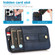 iPhone 13 Pro Max Wristband Kickstand Wallet Leather Phone Case  - Blue