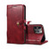 iPhone 13 Pro Max Calf Texture Buckle Horizontal Flip Leather Case with Holder & Card Slots & Wallet  - Red