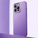iPhone 13 Pro Max Frosted Metal Material Phone Case with Lens Protection - Purple