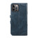 iPhone 13 Pro Max Calf Texture Buckle Horizontal Flip Leather Case with Holder & Card Slots & Wallet  - Blue