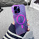 iPhone 13 Pro Max MagSafe Magnetic Watercolor TPU Phone Case - Purple