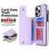 iPhone 13 Pro Max Double Buckle Rhombic PU Leather Phone Case - Purple