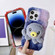 iPhone 13 Pro Max Octopus Plush TPU Phone Case - Blue