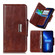 iPhone 13 Pro Max Crazy Horse Texture Magnetic Buckle Horizontal Flip Leather Case with Holder & 6-Card Slots & Wallet  - Brown