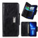 iPhone 13 Pro Max Crazy Horse Texture Magnetic Buckle Horizontal Flip Leather Case with Holder & 6-Card Slots & Wallet  - Black