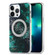 iPhone 13 Pro Max Dual-side IMD Marble Magsafe Phone Case - Dark Green