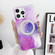iPhone 13 Pro Max Dual-side IMD Marble Magsafe Phone Case - Smudged Purple