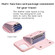 iPhone 13 Pro Max Horizontal Wallet Rhombic Leather Phone Case - Pink