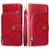 iPhone 13 Pro Max Zipper Bag PU + TPU Horizontal Flip Leather Case with Holder & Card Slot & Wallet & Lanyard - Red