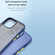 iPhone 13 TOTUDESIGN AA-178 Gingle Series Translucent Matte PC + TPU Phone Case Pro Max - Blue