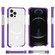 iPhone 13 Pro Max Magsafe Magnetic Acrylic Shockproof Phone Case  - Purple