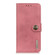 iPhone 13 Pro Max KHAZNEH Cowhide Texture Horizontal Flip Leather Case with Holder & Card Slots & Wallet  - Pink