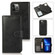 iPhone 13 Pro Max Retro 2 in 1 Detachable Magnetic Horizontal Flip TPU + PU Leather Case with Holder & Card Slots & Photo Frame & Wallet  - Black