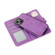 iPhone 13 Pro Max Retro 2 in 1 Detachable Horizontal Flip Leather Case with Card Slots & Wallet  - Purple