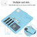 iPhone 13 Pro Max Retro 2 in 1 Detachable Horizontal Flip Leather Case with Card Slots & Wallet  - Blue