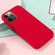 iPhone 13 Pro Max Shockproof Silicone Magnetic Magsafe Case  - Red