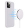 iPhone 13 Pro Max Shockproof Silicone Magnetic Magsafe Case  - White