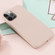 iPhone 13 Pro Max Shockproof Silicone Magnetic Magsafe Case  - Sand Pink
