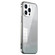 iPhone 13 Pro Max Stainless Steel Frame Transparent TPU Phone Case - Silver