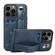 iPhone 13 Pro Max Suteni 215 Wrist Strap PU Phone Case  - Blue