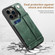 iPhone 13 Pro Max Suteni 215 Wrist Strap PU Phone Case  - Green