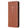 iPhone 13 Pro Max GEBEI PU+TPU Horizontal Flip Protective Case with Holder & Card Slots  - Brown