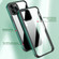 iPhone 13 Pro Max SULADA Metal Frame + Nano Glass + TPU Phone Case  - Dark Night Green