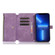 iPhone 13 Pro Max Dream 9-Card Wallet Zipper Bag Leather Phone Case - Purple