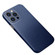 iPhone 13 Pro Max R-JUST Carbon Fiber Leather Texture All-inclusive Shockproof Back Cover Case  - Sapphire Blue