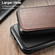 iPhone 13 Pro Max ICARER Cowhide Leather TPU Back Phone Case  - Brown