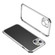 iPhone 13 Pro Max Four Corners Shockproof Metal Frame Phone Case  - White
