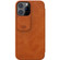 iPhone 13 Pro Max NILLKIN QIN Series Pro Sliding Camera Cover Design Crazy Horse Texture Horizontal Flip Leather Case with Card Slot  - Brown
