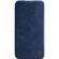 iPhone 13 Pro Max NILLKIN QIN Series Pro Sliding Camera Cover Design Crazy Horse Texture Horizontal Flip Leather Case with Card Slot  - Blue