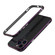 iPhone 13 Pro Max Aurora Series Lens Protector + Metal Frame Protective Case  - Black Purple