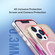 iPhone 13 Pro Max ROCK Magnetic Aurora TPU + PET Protective Phone Case  - Aurora Gold